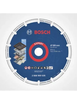 disco de diamante BOSCH de 7 pulgadas para corte de metal y materiales metálicos