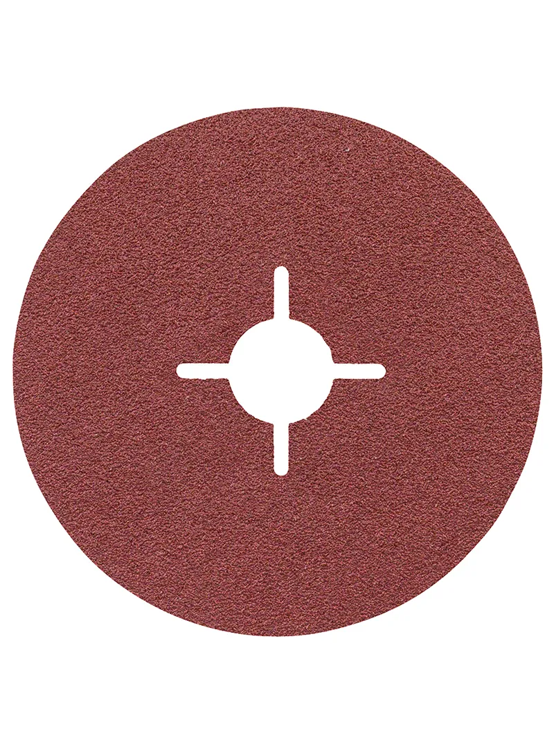 Disco para metal 4.1/2" grano 80 BOSCH R444 disco abrasivo BOSCH R444 de 4-1-2 pulgadas grano 80 para lijado y acabado de superficies metálicas