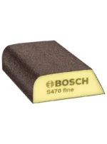esponja abrasiva BOSCH verde de acabado fino para lijado manual y acabado de superficies