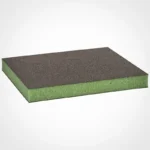 esponja abrasiva BOSCH para contornos color verde de acabado fino para lijado manual