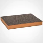 esponja abrasiva BOSCH para contornos color naranja de alta remocion para lijado manual