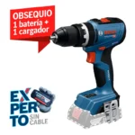 TALADRO INALÁMBRICO PERCUTOR 1/2" GSB 18V-65 + BATERÍA 4.0Ah BOSCH
