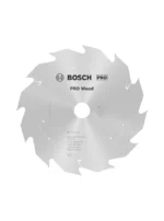 sierra circular BOSCH Standard de 165 mm y 12 dientes para corte rápido de madera