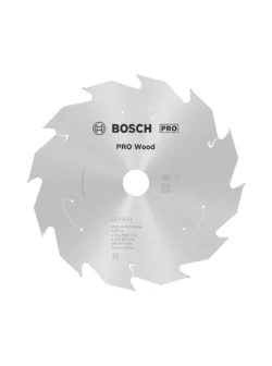 sierra circular BOSCH Standard de 165 mm y 12 dientes para corte rápido de madera
