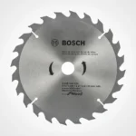 sierra circular BOSCH de 7-1-4 pulgadas y 24 dientes de carburo de tungsteno para corte de madera