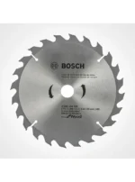 sierra circular BOSCH de 7-1-4 pulgadas y 24 dientes de carburo de tungsteno para corte de madera