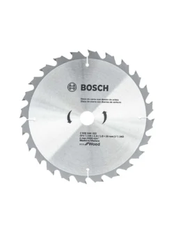 disco de sierra circular BOSCH con dientes de tungsteno 9 1-4 pulgadas 24 dientes para madera