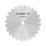 sierra circular BOSCH de 8-1-4 pulgadas y 24 dientes de carburo de tungsteno para corte de madera