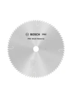 sierra circular BOSCH de 12 pulgadas con 80 dientes de carburo de tungsteno para corte multimaterial