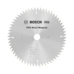 sierra circular BOSCH multimaterial de 7-1-4 pulgadas y 60 dientes de carburo de tungsteno