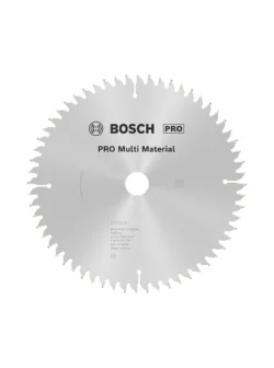 sierra circular BOSCH multimaterial de 7-1-4 pulgadas y 60 dientes de carburo de tungsteno