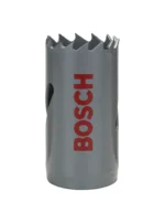 sierra copa bimetal BOSCH HSS con 8 por ciento de cobalto de 27 mm para perforación en metal madera y plástico
