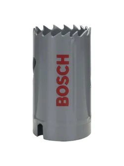 sierra copa bimetal BOSCH HSS con 8 por ciento de cobalto de 32 mm para perforación en metal madera y plástico