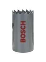 sierra copa bimetal BOSCH HSS con 8 por ciento de cobalto de 29 mm para perforación en metal madera y plástico