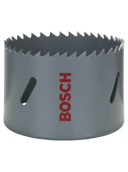 sierra copa bimetal BOSCH HSS con 8 por ciento de cobalto de 2-7-8 pulgadas para perforación en metal madera y plástico