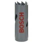 sierra copa bimetal BOSCH HSS con 8 por ciento de cobalto de 19 mm para perforación en metal madera y plástico
