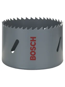 sierra copa bimetal BOSCH HSS con 8 por ciento de cobalto de 3 pulgadas para perforación en metal madera y plástico