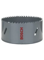 sierra copa bimetal BOSCH HSS con 8 por ciento de cobalto de 4 pulgadas para perforación de gran diámetro