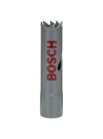 sierra copa bimetal BOSCH HSS con 8 por ciento de cobalto de 16 mm para perforación en metal madera y plástico