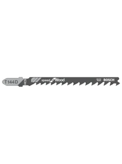 hoja para caladora BOSCH T144D para corte rápido en madera y materiales derivados