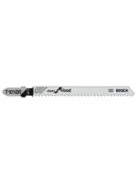 hoja para caladora BOSCH T101BR para corte limpio en enchapes laminados y madera