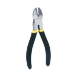 Alicate cortafrío lateral Stanley de 5 pulgadas para cortar cables, alambres y materiales delgados con precisión.