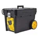 Caja carro con ruedas Stanley STST33027 de 24 x 14 x 16 pulgadas para almacenar y transportar herramientas de forma segura.