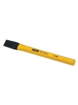 Cincel plano Stanley 16-288 de 5/8 por 7 pulgadas para trabajos de corte, desbaste y tallado en madera.