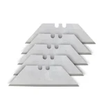 Cuchillas Stanley 11-937 de 5 piezas para navaja de mano drywall, ideales para cortes precisos en placas de yeso y materiales similares.