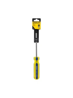 Destornillador estrella Stanley STHT69148 de 5/16 x 6 pulgadas para ajuste de tornillos Phillips en trabajos de mantenimiento y reparación.
