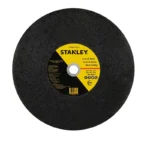 Disco abrasivo de corte para metal Stanley STA8011R-LA tipo 1 de 14" x 1/8" para cortes rápidos y precisos en materiales metálicos.