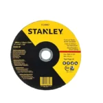 Disco abrasivo de corte para metal Stanley STA8067 tipo 1 de 7 pulgadas x 2 mm para cortes rápidos y precisos en metal.