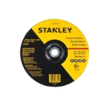 Disco abrasivo de desbaste Stanley STA0415 tipo 27 de 9" x 1/4" para desbaste y rectificado de metal.