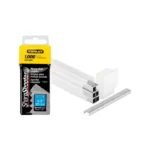 Grapa Stanley TRA708T de 1/2 pulgada para grapadoras manuales TR150 y TR250, ideal para trabajos de fijación en diferentes materiales.