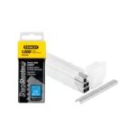 Grapa Stanley TRA704T de 1/4 pulgada para grapadoras manuales TR150 y TR250, ideal para trabajos de fijación.