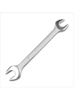 Llave boca fija Workmaster Stanley de 8 x 9 mm para ajuste de tornillos y tuercas en trabajos de mecánica y mantenimiento.