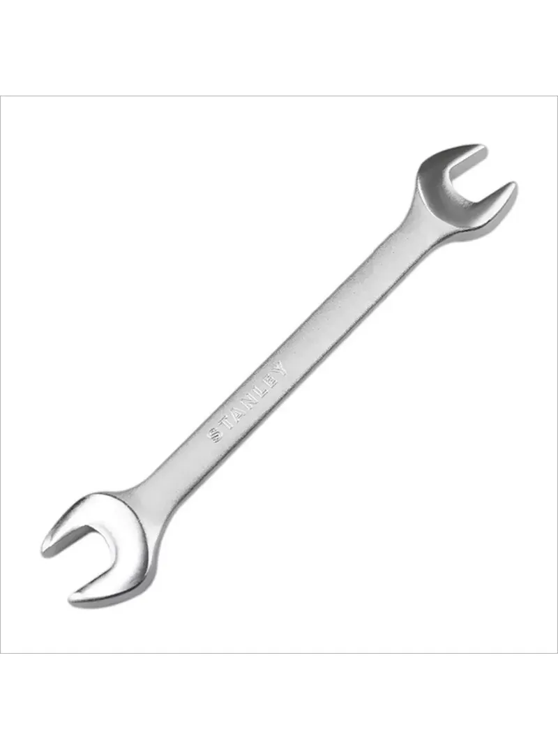Llave boca fija Workmaster 8 x 9 mm Stanley Llave boca fija Workmaster Stanley de 8 x 9 mm para ajuste de tornillos y tuercas en trabajos de mecánica y mantenimiento.