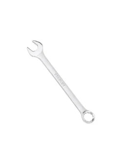 Llave combinada Basic Stanley 22-840 de 12 mm para ajuste de tornillos y tuercas en trabajos de mecánica y mantenimiento.