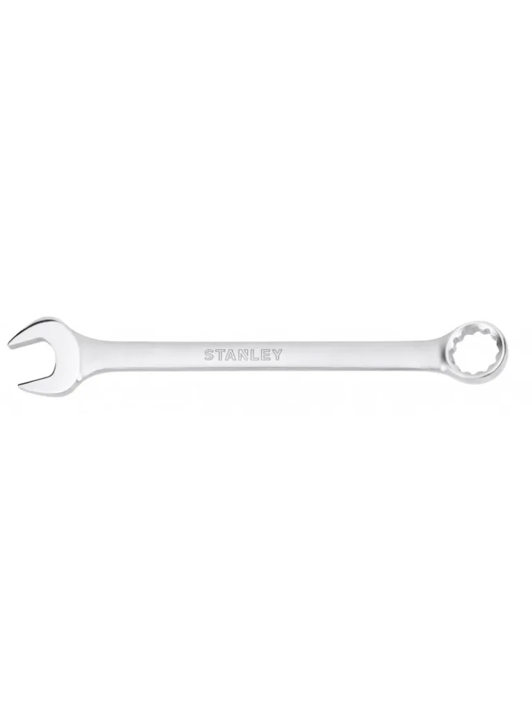 Llave combinada Basic Stanley 24-840 de 14 mm para ajuste de tornillos y tuercas en trabajos de mecánica y mantenimiento.