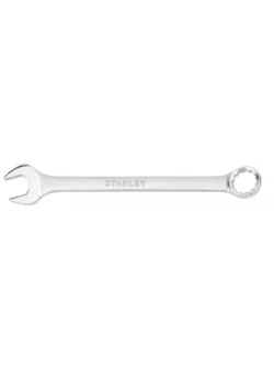 Llave combinada Basic Stanley 39-840 de 24 mm para ajuste de tornillos y tuercas en trabajos de mecánica y mantenimiento.