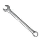 Llave combinada Basic Stanley 16-840 de 7 mm para ajuste de tornillos y tuercas en trabajos de mecánica y mantenimiento.