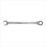 Llave combinada de rachet Stanley de 3/4" para ajuste rápido de tornillos y tuercas en trabajos de mecánica y mantenimiento.