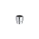 Llave copa estriada Stanley 4-88-794 de 22 mm con diseño de 12 puntos y encastre de 1/2 pulgada para trabajos mecánicos.