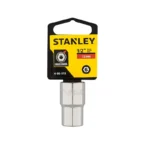 Llave copa hexagonal Stanley 4-86-513 de 13 mm con encastre de 1/2 pulgada para ajuste de tornillos y tuercas en trabajos mecánicos.