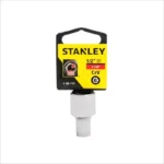 Llave copa hexagonal Stanley 4-88-775 de 1.1/8" con encastre de 1/2 pulgada para ajuste de tornillos y tuercas en trabajos mecánicos.