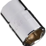 Llave copa hexagonal Stanley 4-88-767 de 11/16" con encastre de 1/2 pulgada para ajuste de tornillos y tuercas en trabajos mecánicos.