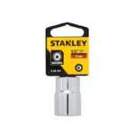 Llave copa hexagonal Stanley 4-88-741 de 19 mm con encastre de 1/2 pulgada para ajuste de tornillos y tuercas en trabajos mecánicos.