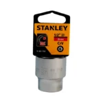 Llave copa hexagonal Stanley 4-88-750 de 28 mm con encastre de 1/2 pulgada para ajuste de tornillos y tuercas en trabajos mecánicos.