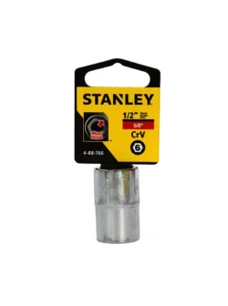 Llave copa hexagonal Stanley 4-88-766 de 5/8" con encastre de 1/2 pulgada para ajuste de tornillos y tuercas en trabajos mecánicos.