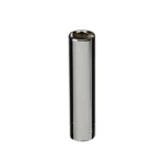 Llave copa larga hexagonal Stanley de 9 mm con encastre de 1/4 pulgada para ajuste de tornillos y tuercas en trabajos mecánicos.